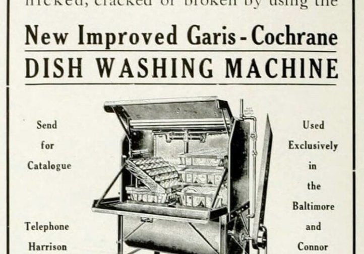 Garis Cochrane Dishwasher 1909